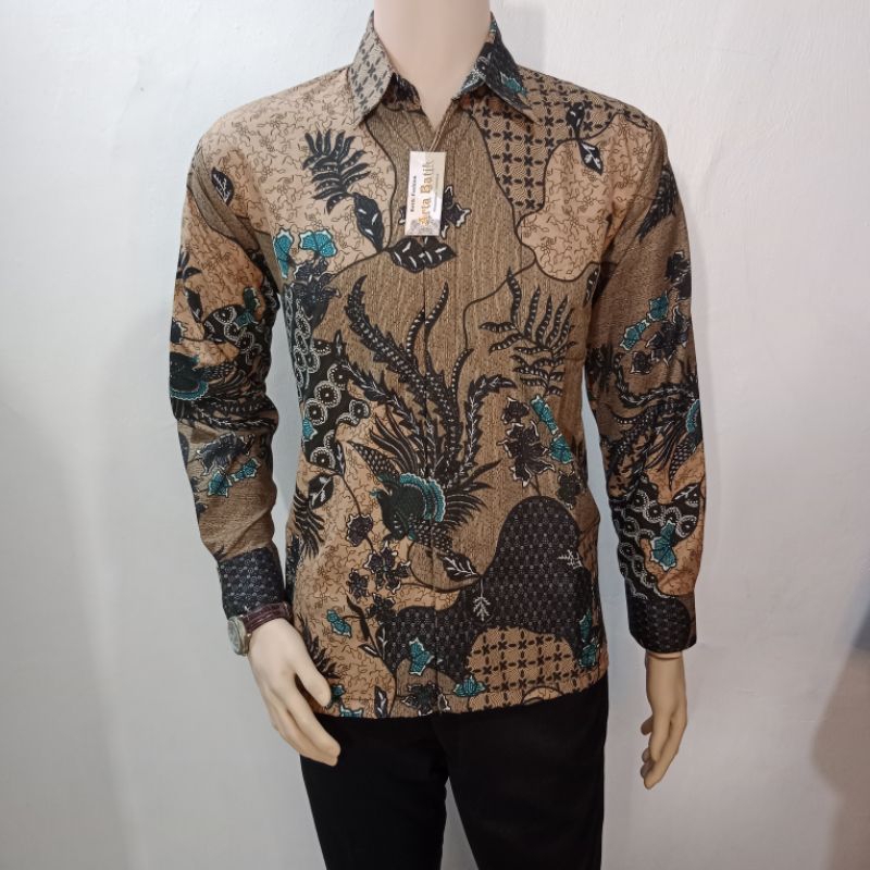 Jual Kemeja Batik Sekar Jagad Original Arta Batik Super Kode Batik