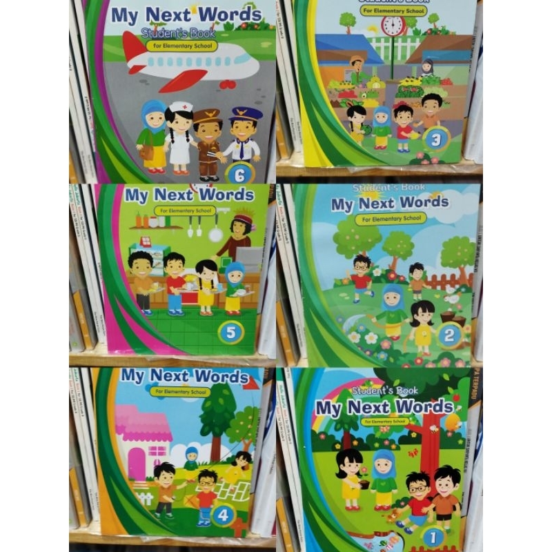 Jual MY NEXT WORDS Bahasa Inggris SD Kelas 123456 Kurikulum Merdeka