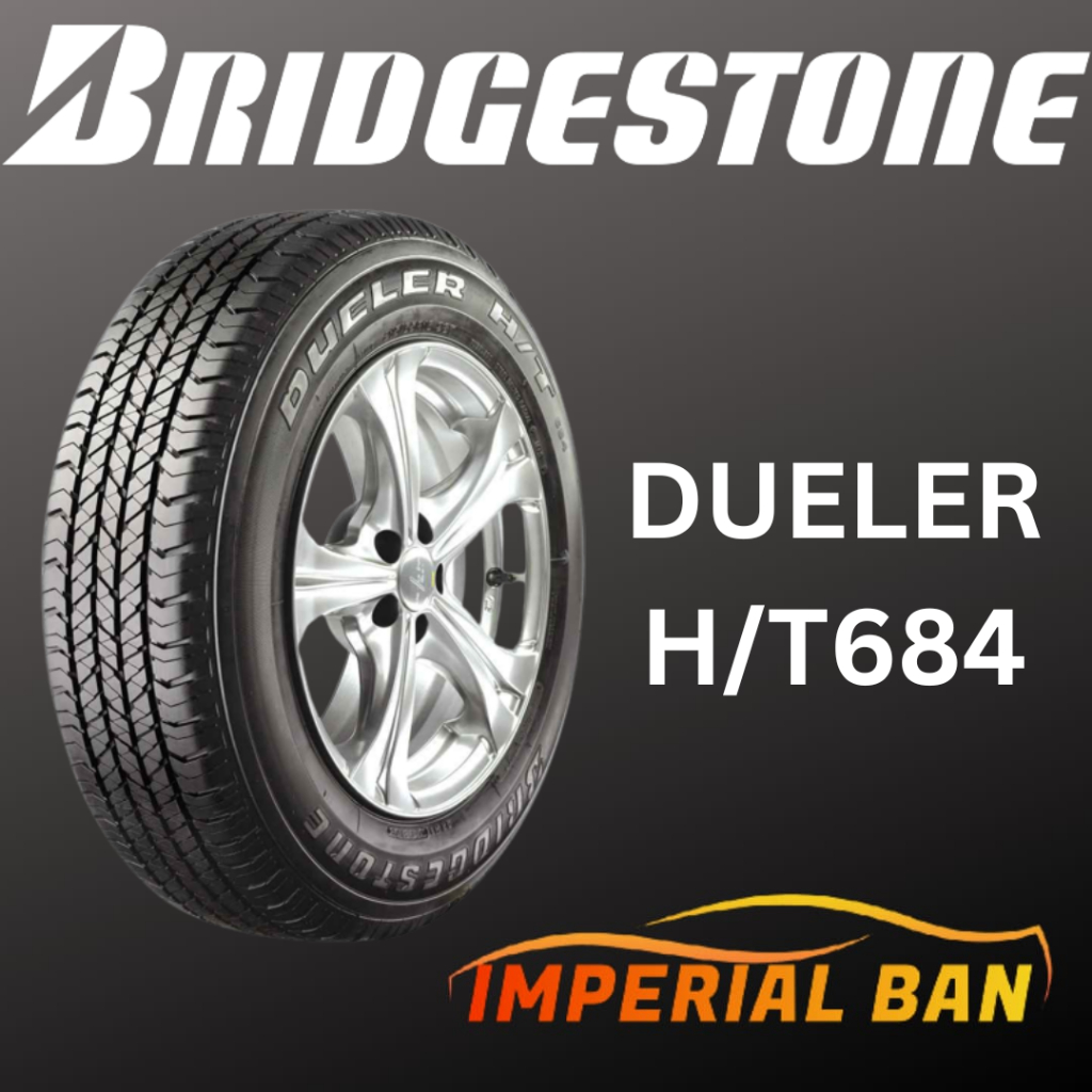 Jual 265 65 R17 Bridgestone Dueler HT D684 Ban Mobil Pajero Fortuner