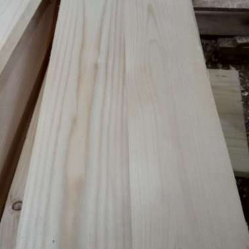 Jual Papan Kayu Jati Belanda Pinus Panjang Cm Serut Halus