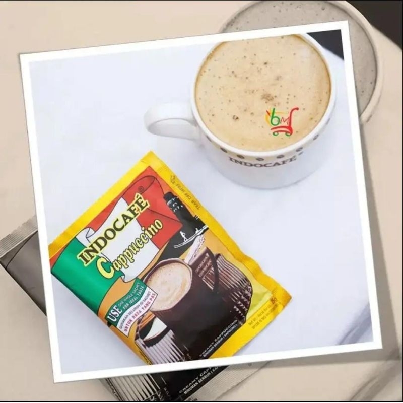 Jual Indocafe Cappucino Renceng Isi Sachet Shopee Indonesia