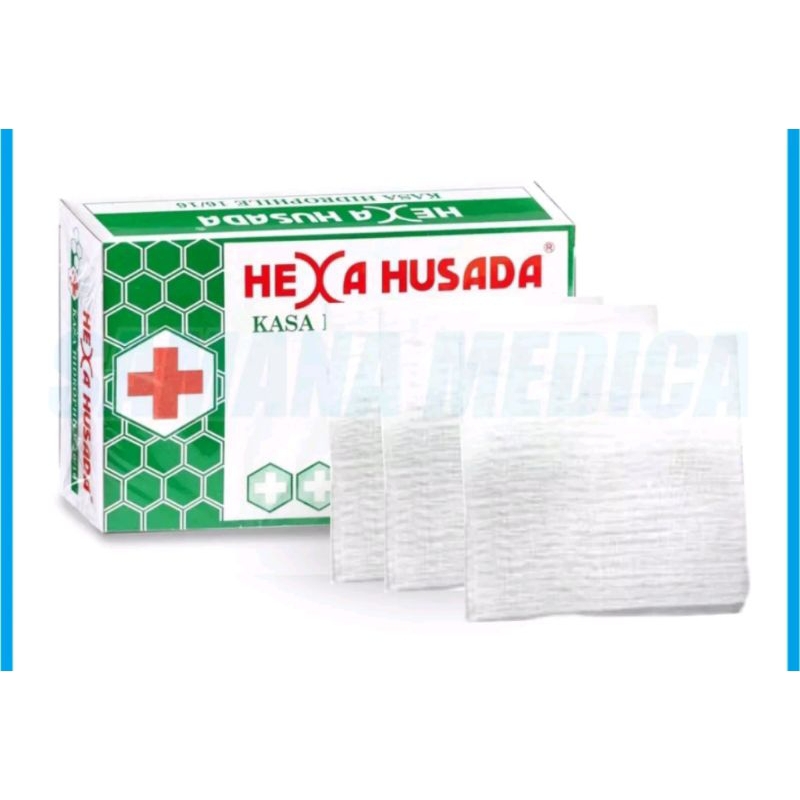 Jual Kasa Hexa Husada Kasa Steril 16x16cm 12pcs Shopee Indonesia