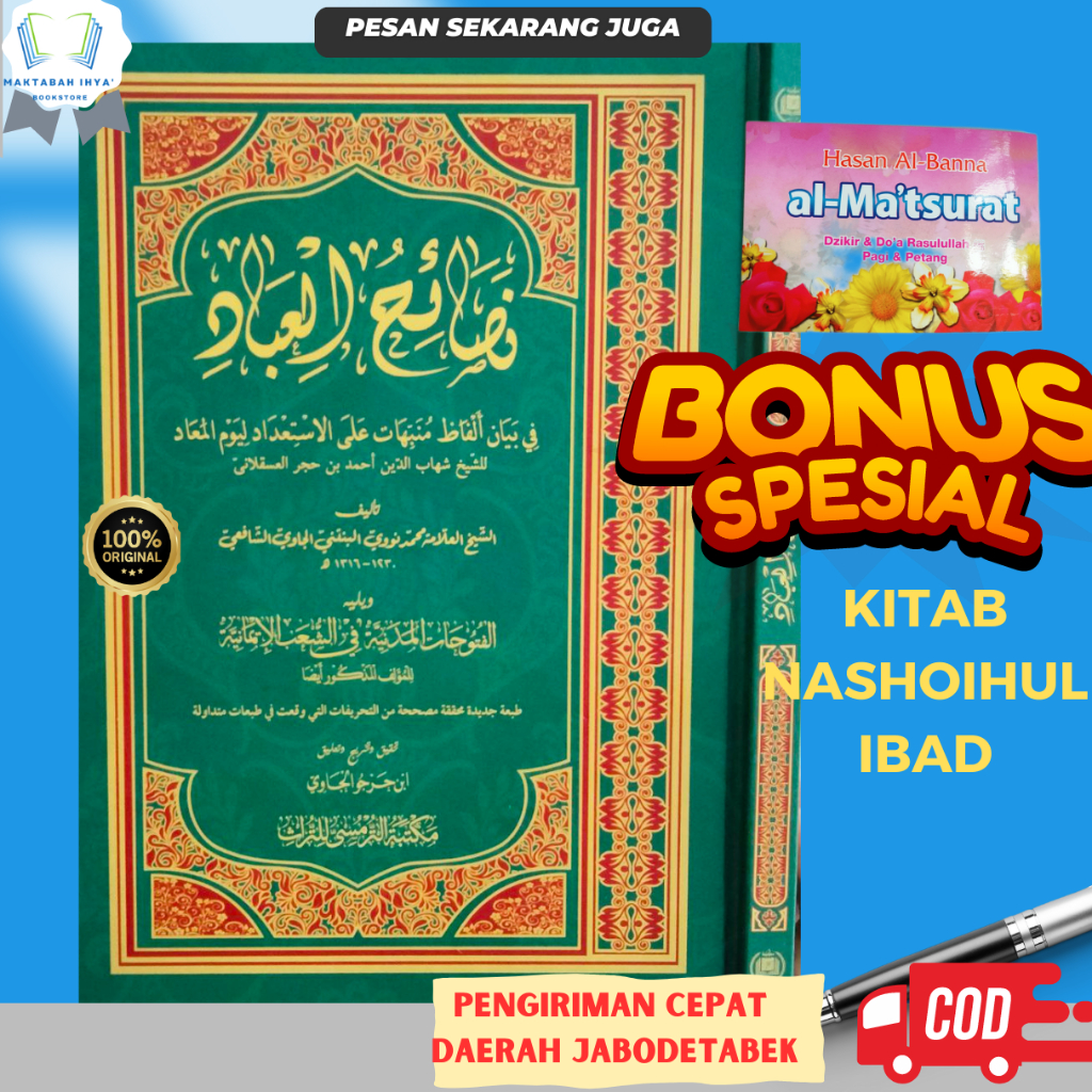 Jual Buku Kitab Nashaihul Nashoihul Nasoihul Ibad Murah Ori Original