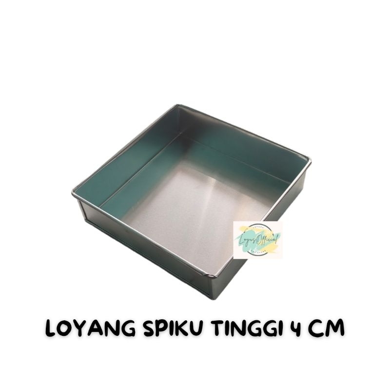 Jual Loyang Lapis Mini Loyang Brownies Kotak Uk