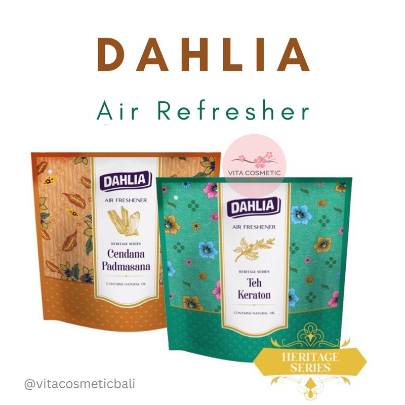 Jual Dahlia Teh Keraton Air Freshener 75gr Heritage Apple Orange Cherry