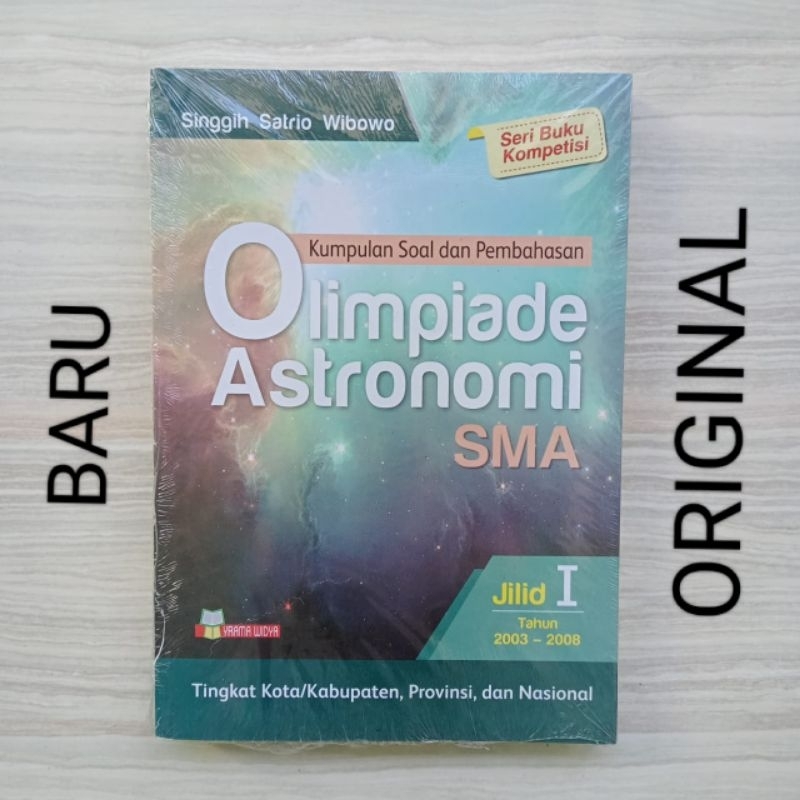 Jual Buku Bank Kumpulan Soal Dan Pembahasan Olimpiade Astronomi