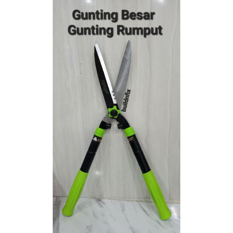 Jual GUNTING RUMPUT BESAR TELESKOPIK BISA DIPANJANGKAN GUNTING TAMAN