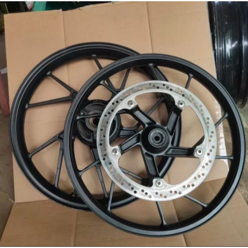 Jual Velg Pelk Depan Belakang Satria Fu Copotan Original Shopee