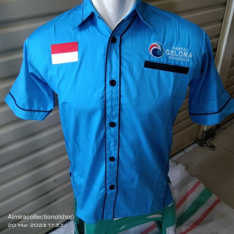 Jual Kemeja Partai GELORA Baju GELORA Shopee Indonesia