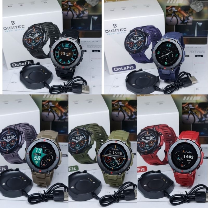 Jual Jam Tangan Smartwatch Pria Wanita Digitec DG SW OCTAFIT Original