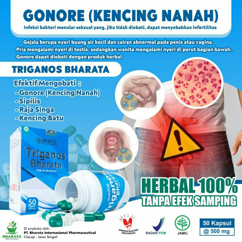 Jual Obat Sipilis Dan Kencing Nanah Paling Ampuh Triganos Bharata