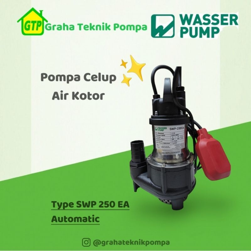 Jual Wasser Pompa Celup Air Kotor Swp Ea Auto Shopee Indonesia