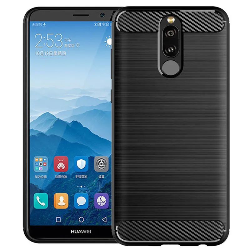 Jual HUAWEI NOVA 2i CASE SLIM FIT CARBON SOFTCASE FIBER MULTI IPAKY