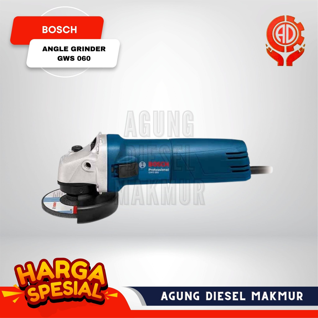 Jual Bosch Angle Grinder Gerinda Tangan Listrik Gws Shopee