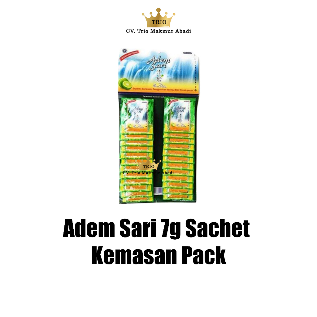 Jual Adem Sari G Sachet Kemasan Pack Shopee Indonesia