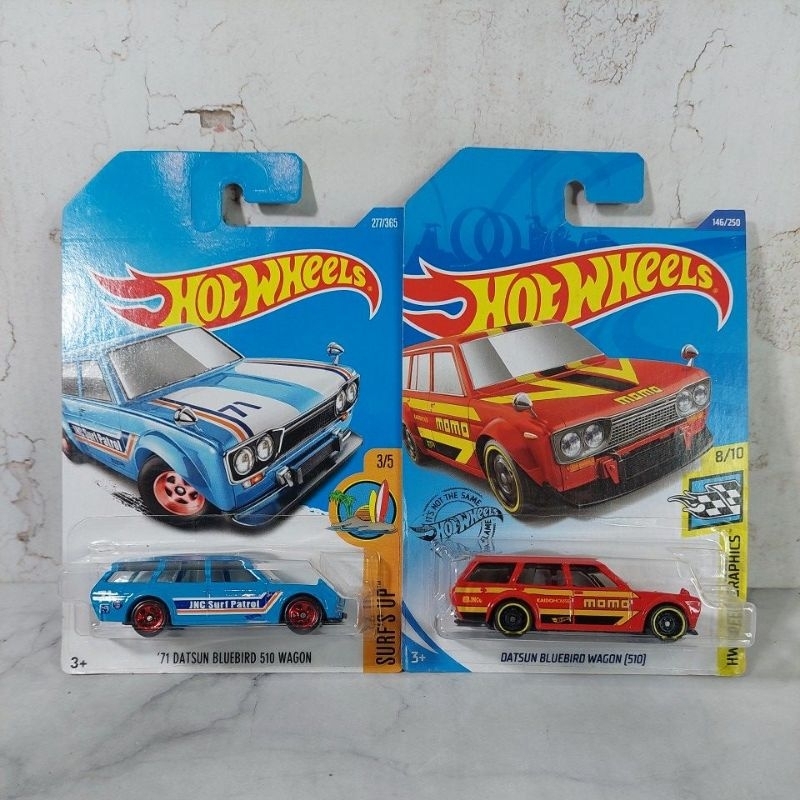 Jual Hot Wheels Datsun Bluebird Wagon 510 Wagon Shopee Indonesia