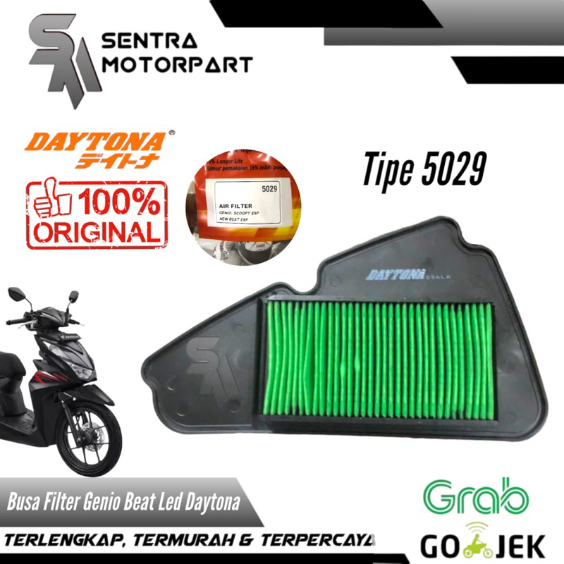 Jual Busa Saringan Filter Udara Genio Beat Led Fi Injeksi Daytona 5029