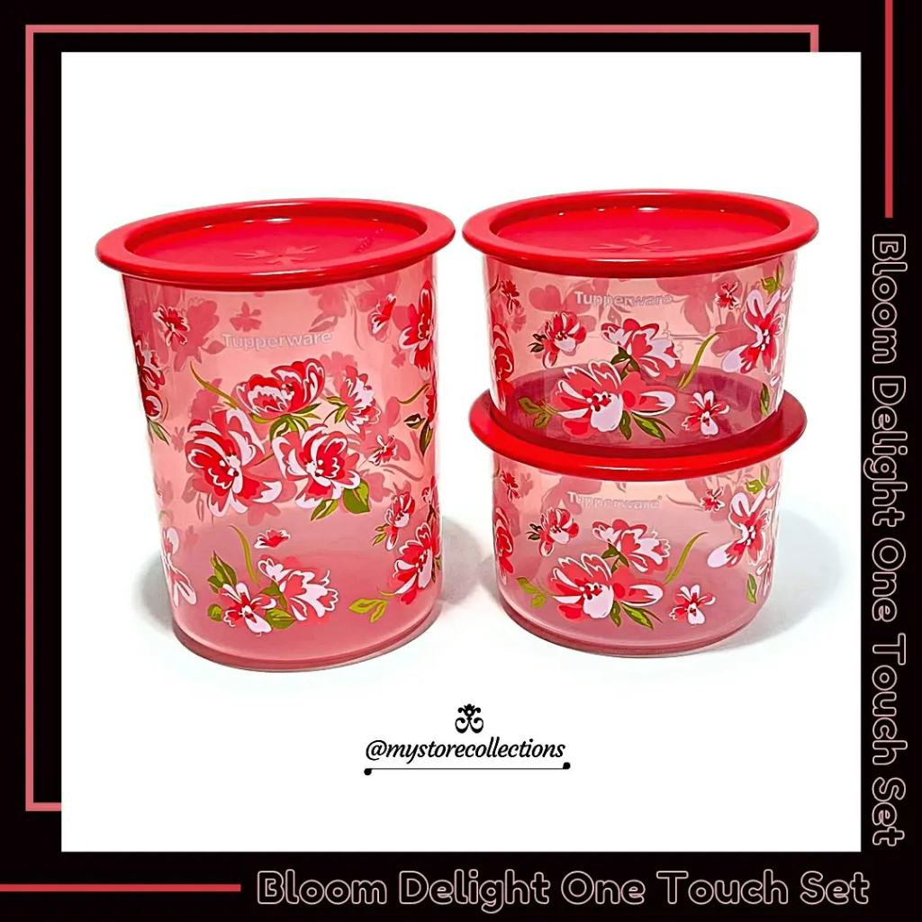 Jual Bloom Delight One Touch Canister Malaysia Toples Tupwr