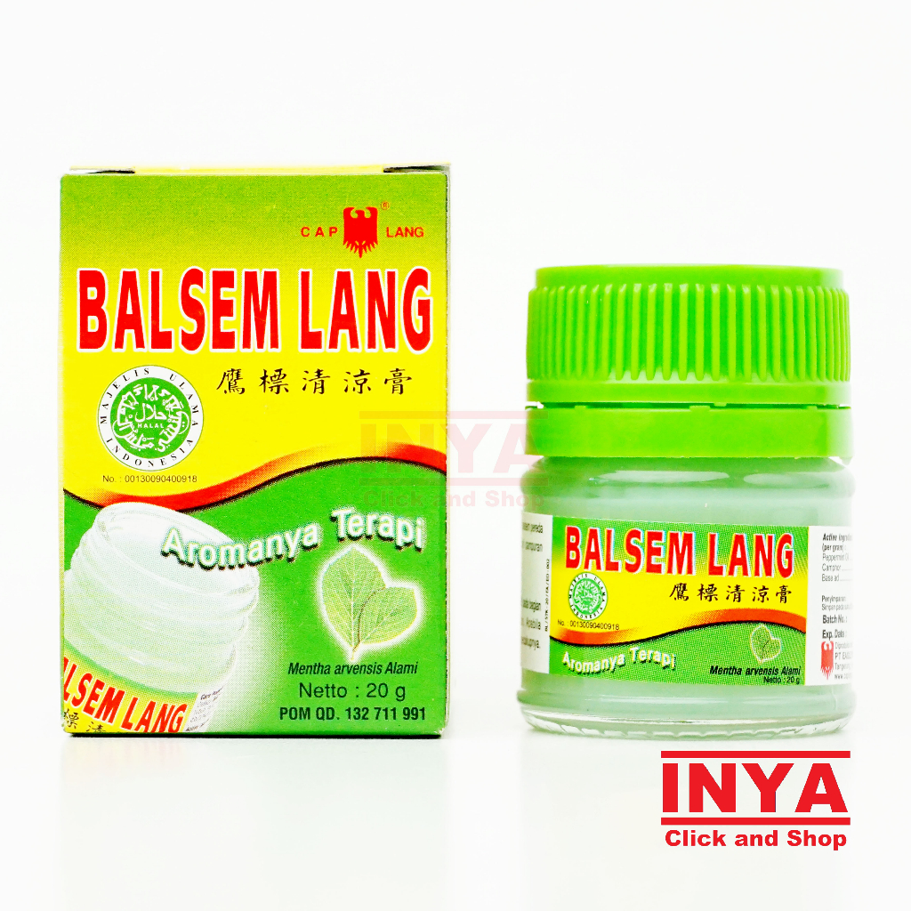 Jual Balsem Lang Aroma Terapi 20gr Eagle Balm Obat Gosok Balm