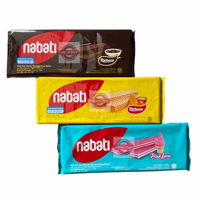 Jual Nabati Richeese Wafer 110G Cokelat Keju Pink Lava All Variant