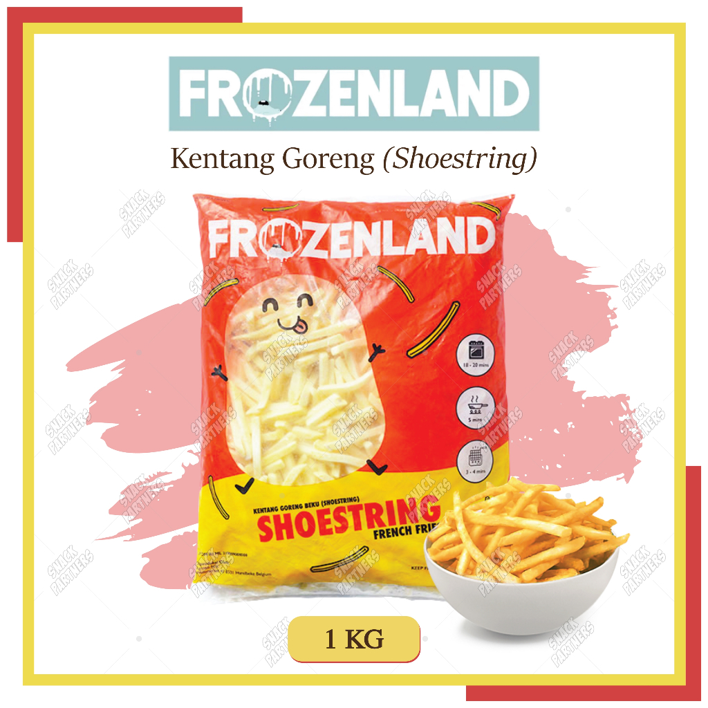 Jual FROZENLAND French Fries Shoestring Kentang Goreng Potongan Lurus