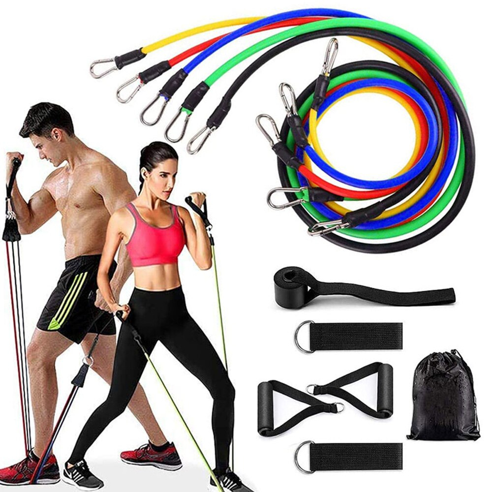 Jual Mi Shopinn Set Tali Stretching Resistance Band Pcs Set Tali