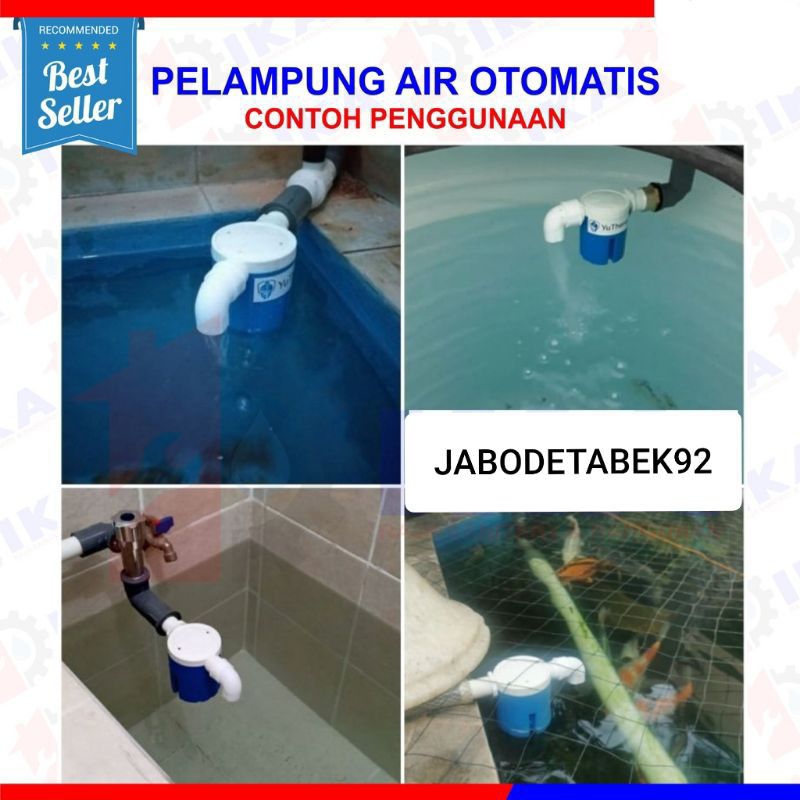 Jual Pelampung Keran Air Otomatis Tandon Kran Toren Valve Water Level