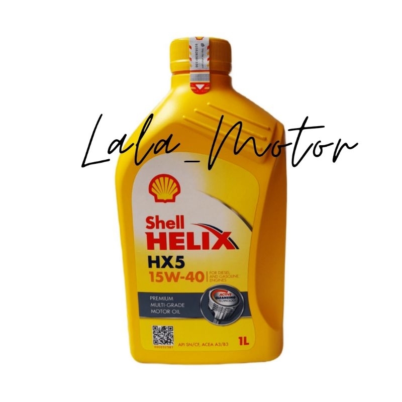 Jual Oli Mobil Shell Helix Hx Liter W Shopee Indonesia