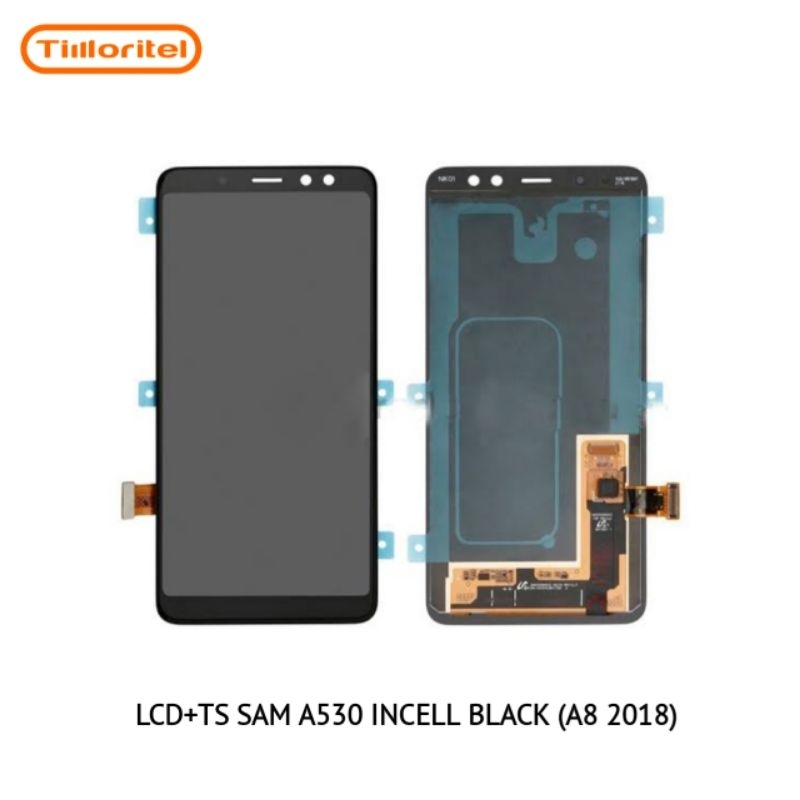 Jual LCD TS SAM A530 INCELL BLACK A8 2018 Shopee Indonesia