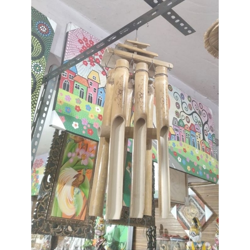 Jual Lonceng Angin Bell Angin Bambu Wind Bell Cod Custom Nama