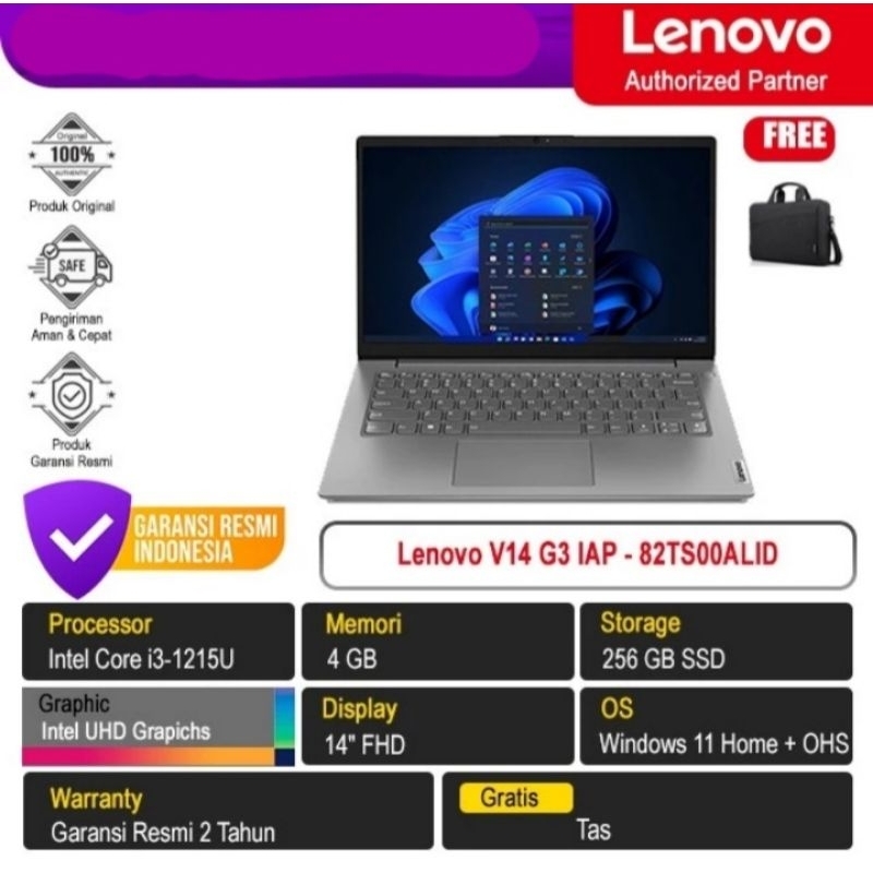 Jual LENOVO V14 ALID Grey Shopee Indonesia