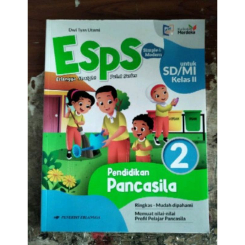 Jual Esps Pendidikan Pancasila Untuk SD MI Kelas 2 Shopee Indonesia