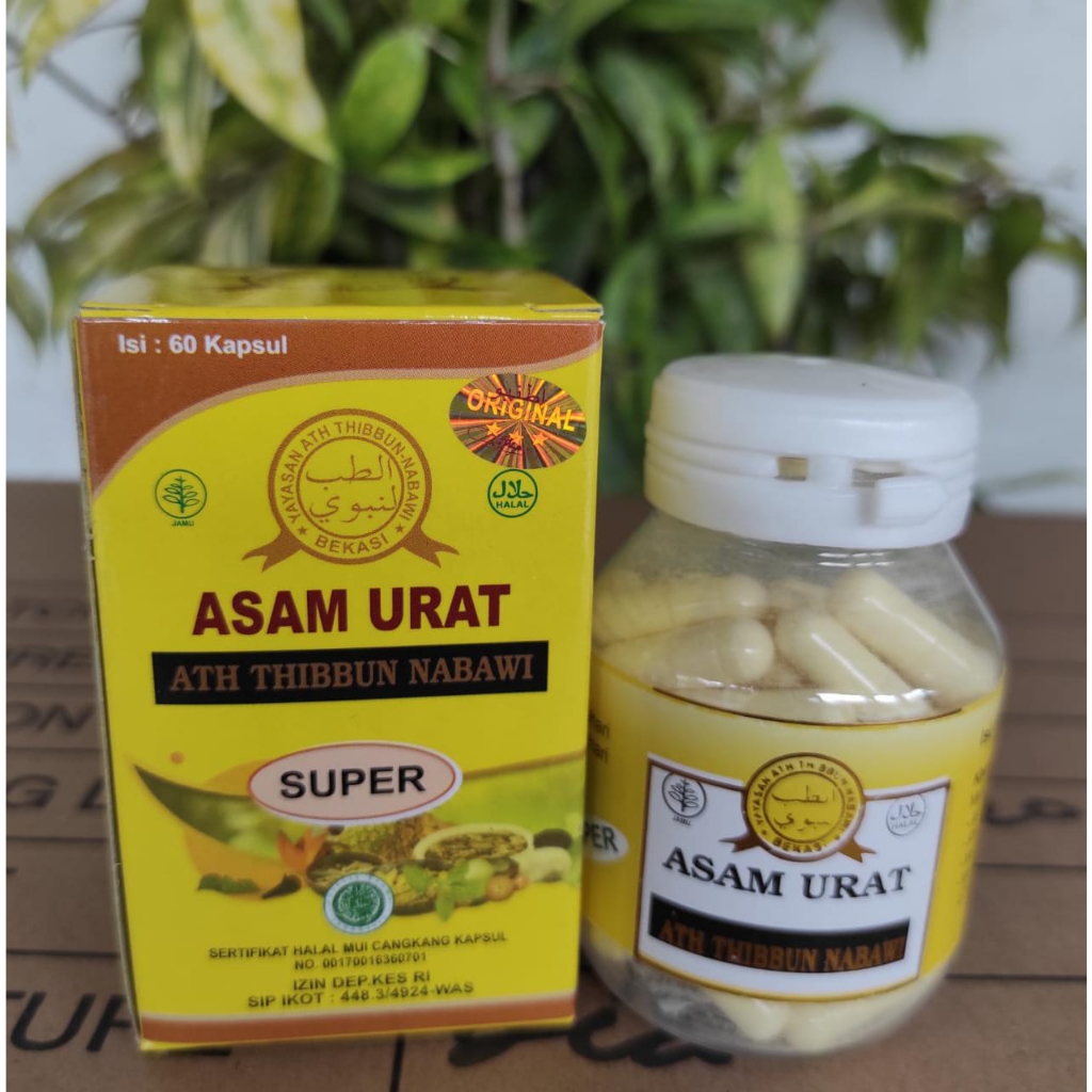 Jual Herbal Asam Urat Super Ath Thibbunnabawi Insyaalloh Super Ampuh