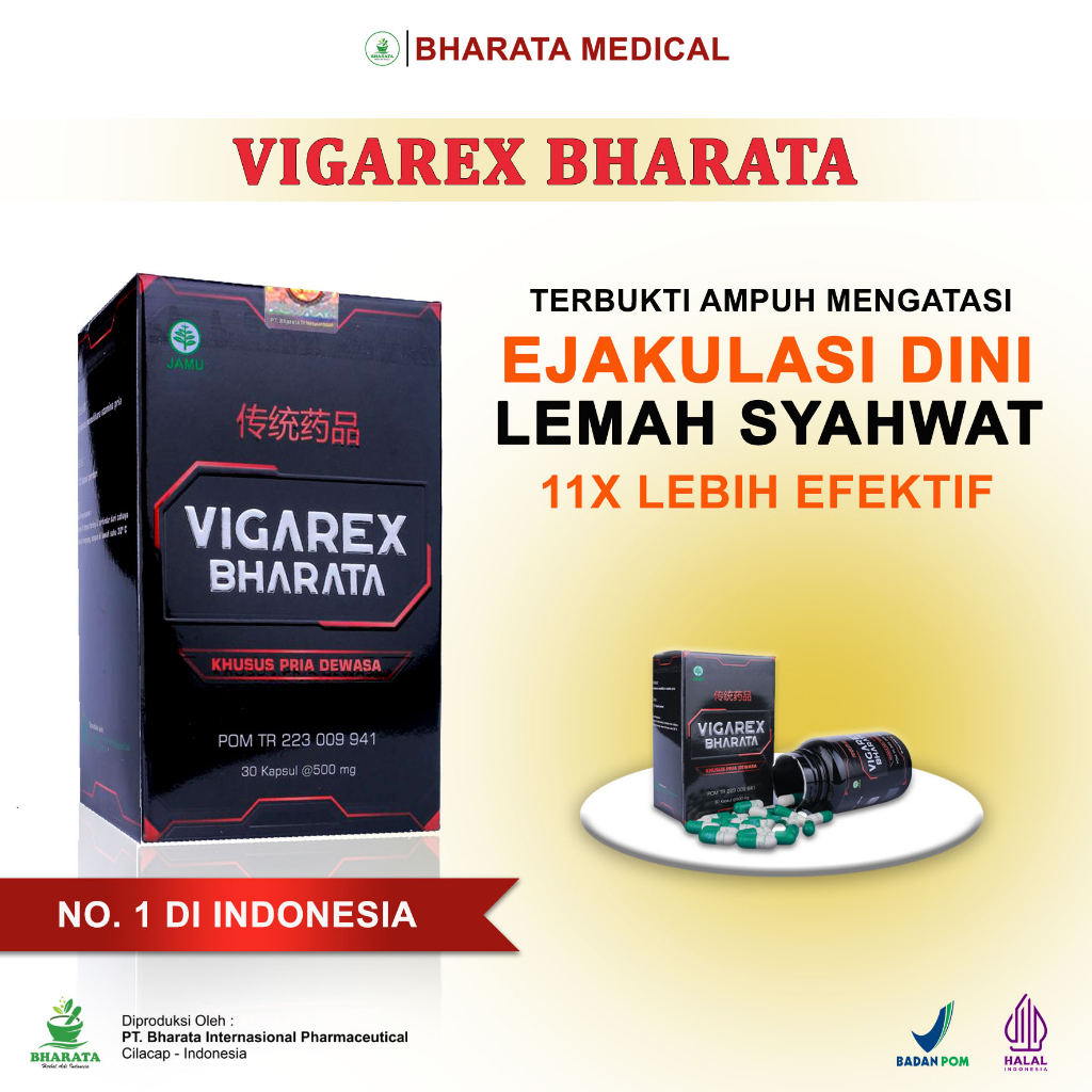 Jual Vigarex Bharata Obat Ejakulasi Dini Impotensi Lemah Syahwat Dan