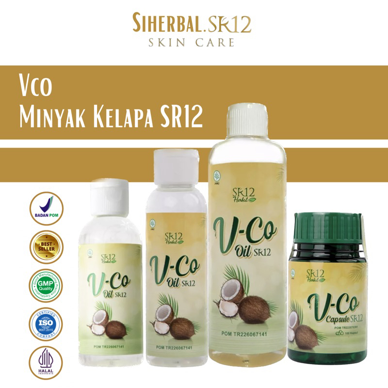 Jual IMUN BOOSTER VCO MINYAK KELAPA MURNI SR12 VICO VIRGIN COCONUT