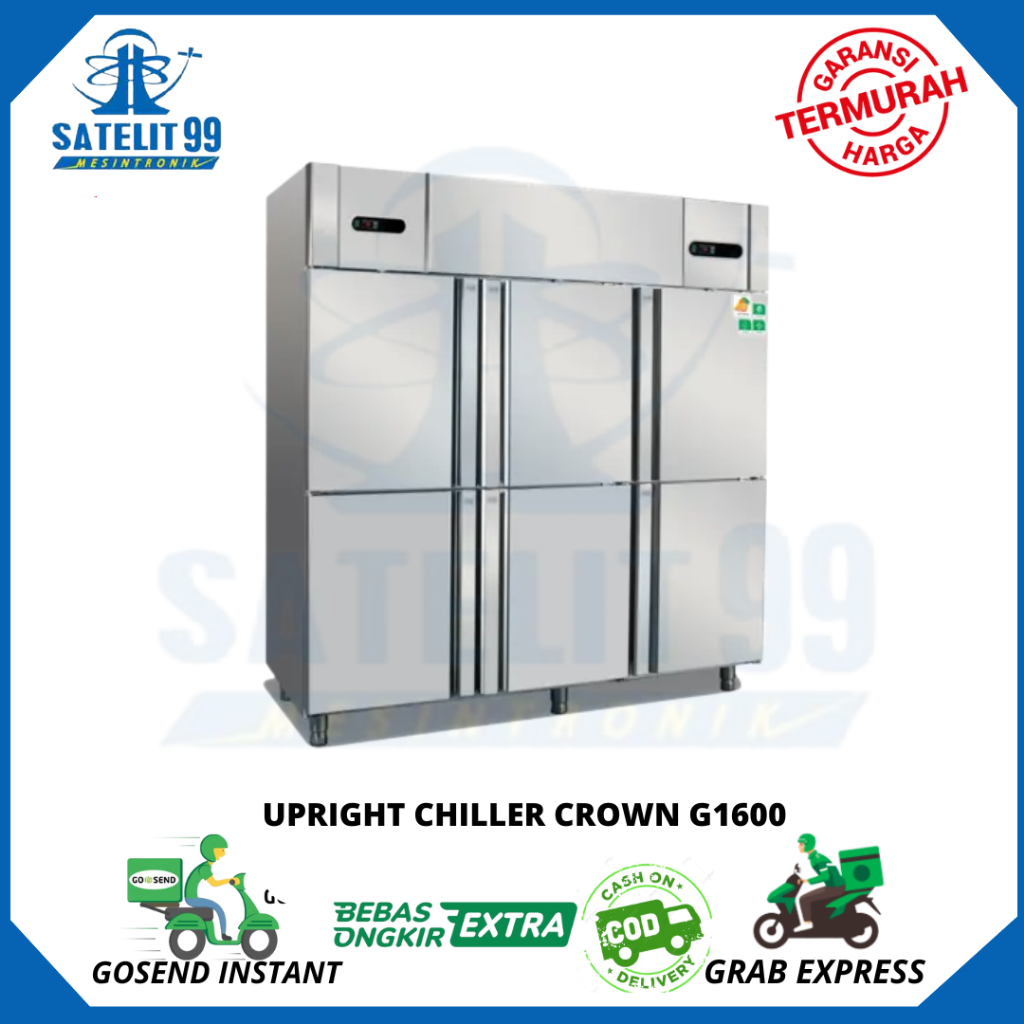 Jual Lemari Pendingin Kulkas Pendingin Upright Chiller Crown G