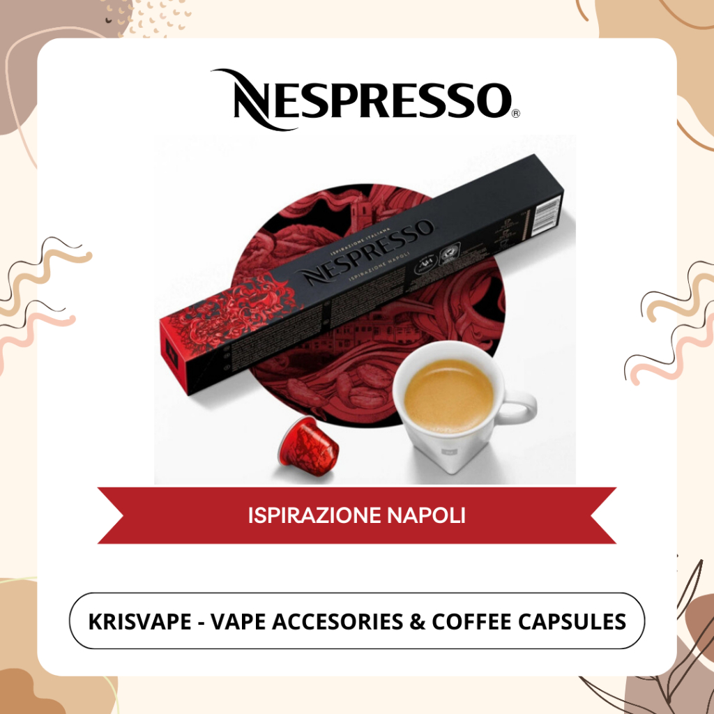 Jual Nespresso Ispirazione Napoli Coffee Capsules Kapsul Kopi