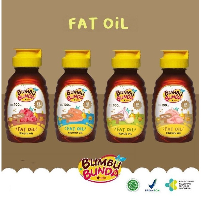 Jual Bumbu Bunda Elia Chicken Fat Oil Beef Fat Oil Minyak Mpasi