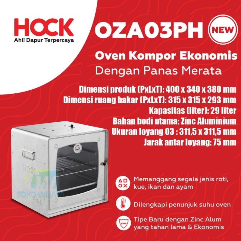 Jual Oven Kompor Hock No Hock Tempat Arang Putaran Hawa Oven Hock