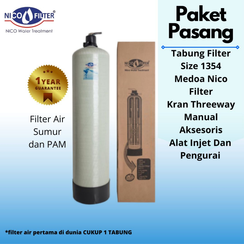 Jual Filter Air Sumur Pam Bau Zat Besi Alat Inject Dan Pengurai