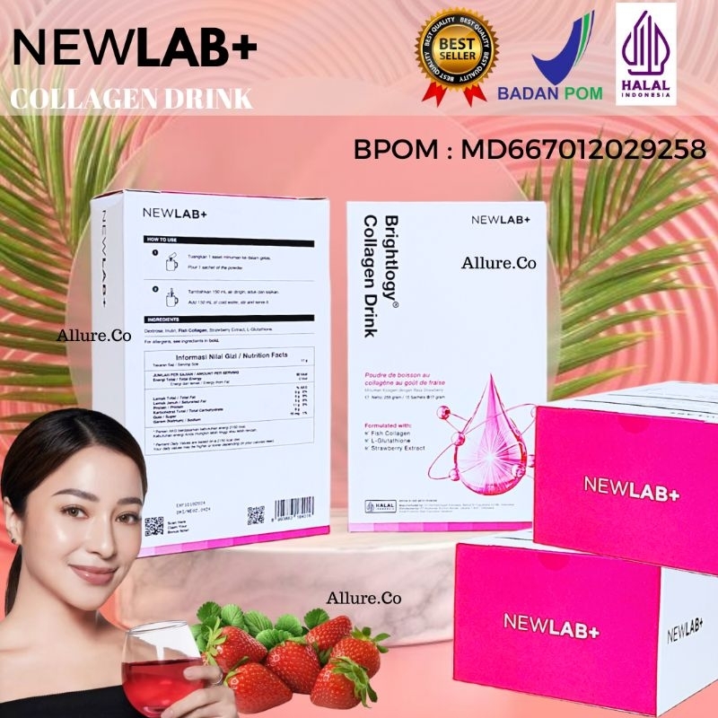 Jual NEWLAB COLLAGEN DRINK ORIGINAL 100 NEWLAB ORIGINAL MINUMAN