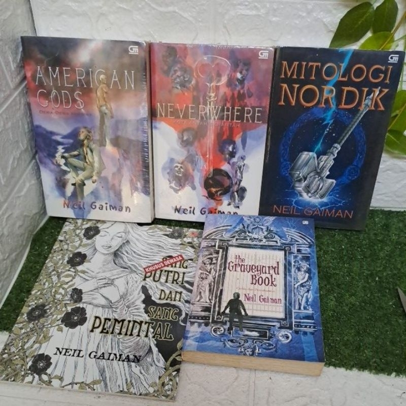 Jual AMERICAN GODS NEVERWHERE MITOLOGI NORDIK SANG PUTRI THE