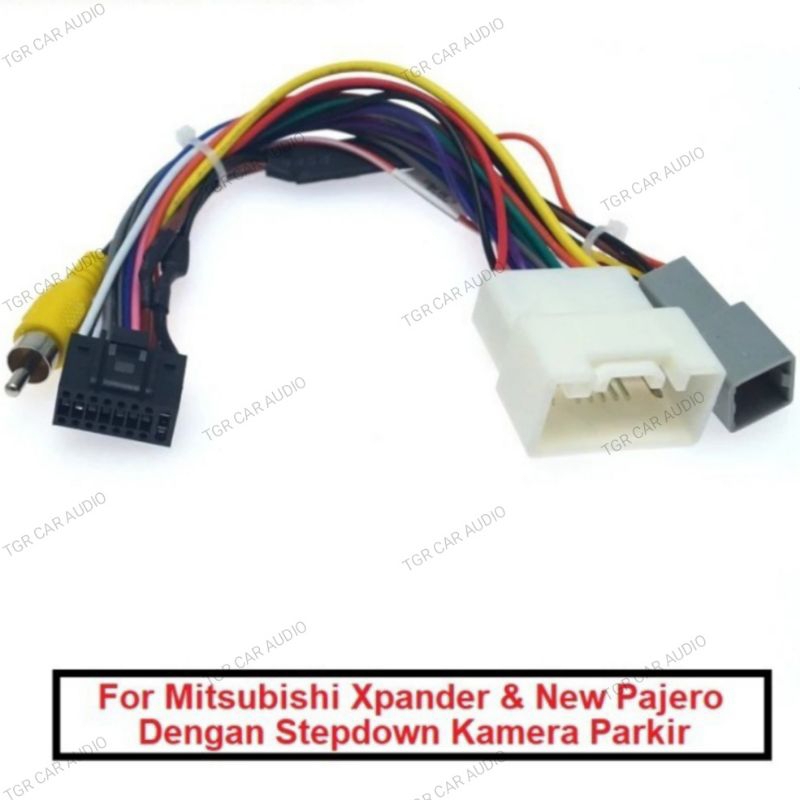 Jual Kabel Soket Pnp Head Unit Android Dengan Step Down Camera