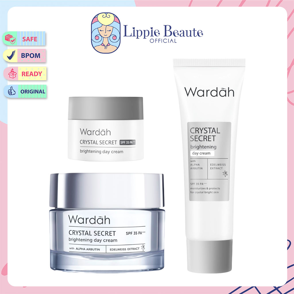 Jual Wardah Crystal Secret Brightening Day Cream Ml Ml Dan G