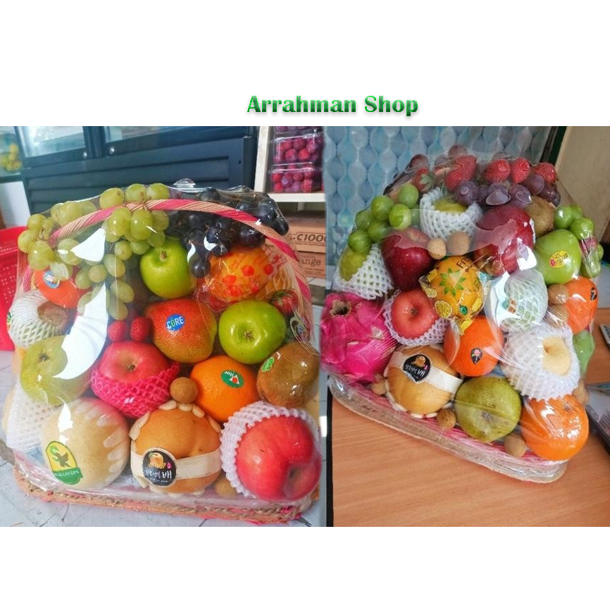 Jual Parcel Buah Segar Parsel Buah Jumbo Hampers Free Kartu Ucapan