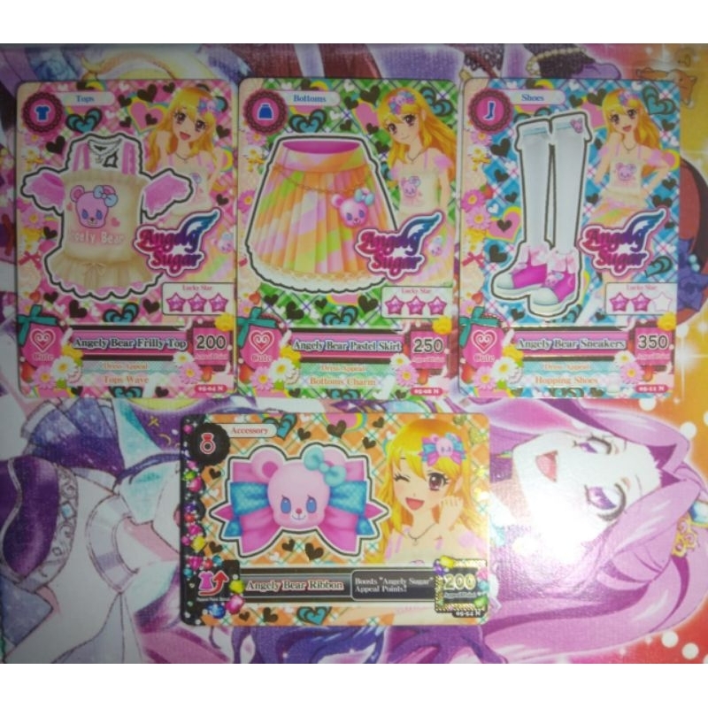 Jual Aikatsu Angely Sugar Set Normal BOOKED Shopee Indonesia