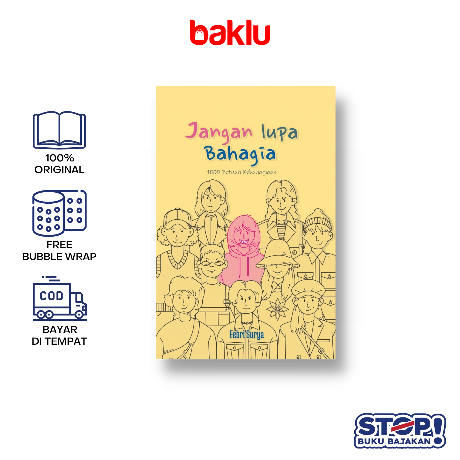 Jual Buku Jangan Lupa Bahagia 100 Petuah Kehidupan Pocket Book