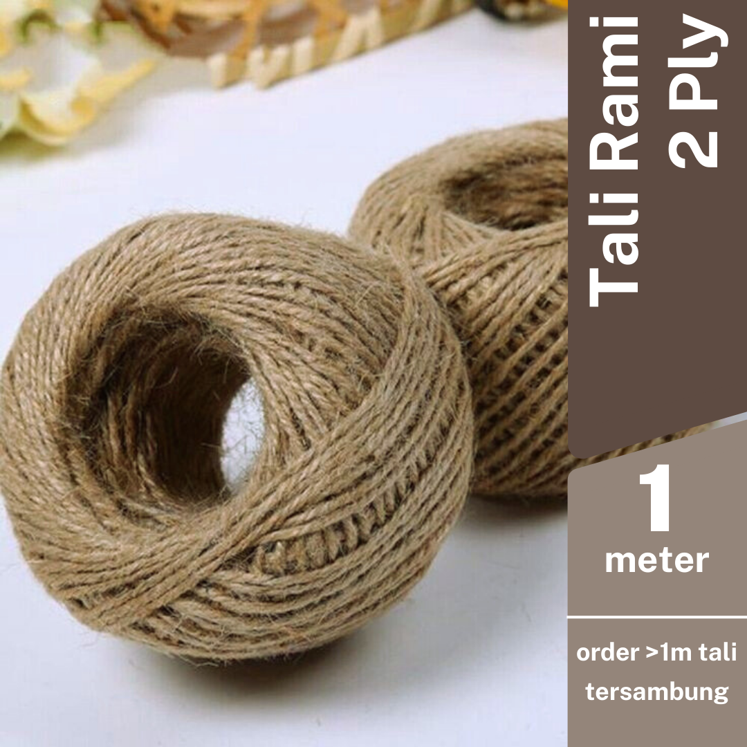 Jual Tali Rami Tali Goni Ply Per Meter Shopee Indonesia