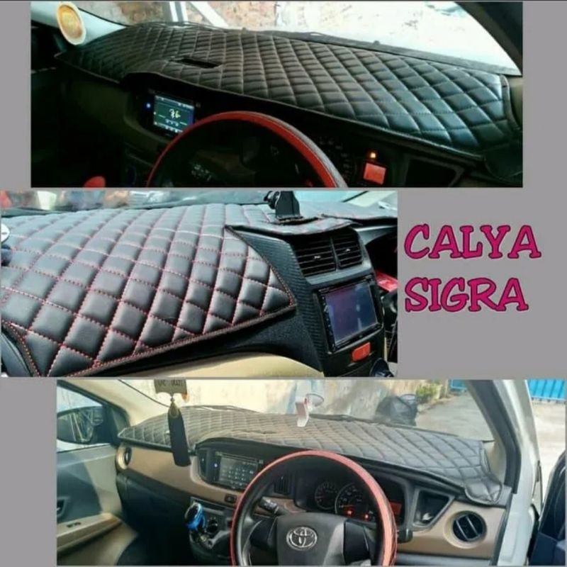 Jual Alas Dashboard Kulit CALYA SIGRA 2016 2024 Shopee Indonesia