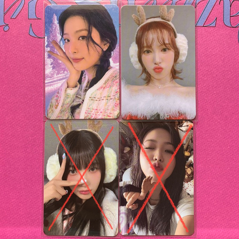 Jual Red Velvet Rv Seulgi Wendy Joy Yeri Birthday Trading Card